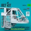 RESKIT RSU35-0054 CH-54A (S-64E) Tarhe cockpit (Basic edition with 3D decals) for ICM kit (3D Printed) (1/35)